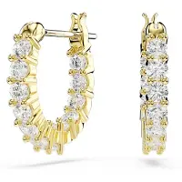 Swarovski Orecchini 'Matrix' oro / trasparente