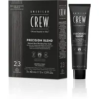 American Crew Precision Blend colorazione capelli 3x40ml Dark - scuro