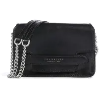 The bridge Lucrezia Borsa a spalla Vera Pelle 18.5 cm nero