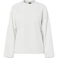 Pieces Top A Maniche Lunghe | Bianco | XL