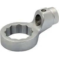 Bahco Chiave ad anello con chiave a cilindro e attacco a perno tondo, coppia massima 89 Nm, lunghezza 60 mm, 7/16