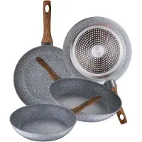 San Ignacio Set Di Padelle Daimiel 20x24x26x28 Cm Pk2481 4 Unità