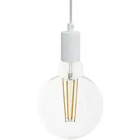 Creative Cables Lampada A Sospensione Con Lampadina Textile And Metal 1 M