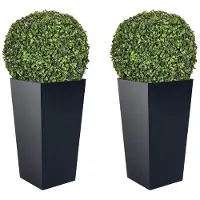 Wellhome Vaso Quadrato Urbi Square 55x29x29.5 Cm 2 Unità