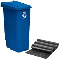 Wellhome Bidone Della Raccolta Differenziata 110l