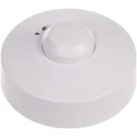 F&F | Sensore Di Movimento DR-02 - 230V - Bianco - Controllo Automatico Della Luce - Alta Sensibilita