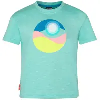 TROLLKIDS Girl's Halsafjord T-Shirt T-shirt Bambini (176, turchese)