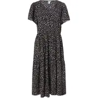 s.Oliver -qs Dress Black Taglia: 36 | Abiti Midi Outlet | Donna | Nero