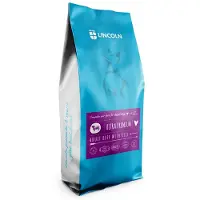 Lincoln Cibo secco per cani , linea Ultra Premium, per cani adulti di taglia grande e media, al manzo e riso - 12 kg