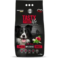 Biofeed Tasty Life, taglia media e grande, manzo - cibo secco per cani - 12 kg