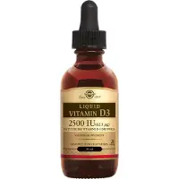 Solgar Vitamina D3 2500 IU 62,5 mcg 59 ml — Integratore