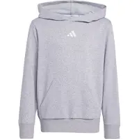 Adidas Kid's Essentials Hoodie Felpa con cappuccio Bambini (140, grigio)