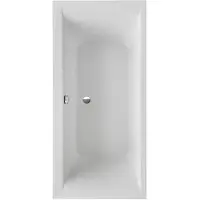 OTTOFOND Vasca da bagno Tampico 180 x 80 cm, bianca
