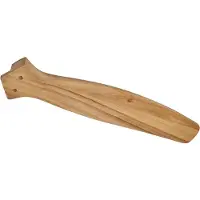 LUCANDE Ventilatore da soffitto Vindur, bianco, legno, DC, silenzioso