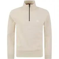 BOSS Felpa Con Mezza Zip Zetrust 10234591 Orange