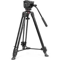 Manfrotto 500X & SISTEMA VIDEO IN ALLUMINIO A GAMBA DOPPIA