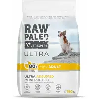 Vet Expert RAW PALEO Ultra Mini Adult Turkey - cibo secco per cani - 750 g