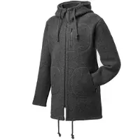 Mufflon Patrick Parka di lana Uomo (M, grigio/nero)