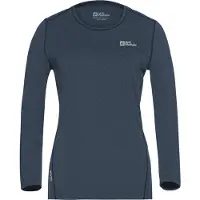 Jack Wolfskin Sky Thermal Long Sleeve Midnight Sky Taglia: XS | Maglie Sportivi Outlet | Donna