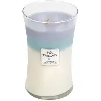 Woodwick Trilogy Calming Retreat Vaso 609,5 g — Candela Profumata