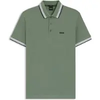 Boss green per uomo. 50469055 Polo verde Paddy (S), Casual, Cotone, Manica corta