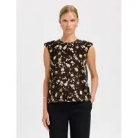 Selected Top Donne Marrone 38