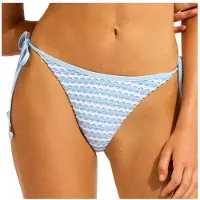 Seafolly Women's Mesh Effect Tie Side Rio Pant Parte inferiore bikini Donna (42, arancione)