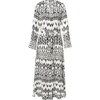 Guess Marciano GUESS Britney Ls Long Dres Geometric Monogram B Taglia: 40 | Maxi abiti Outlet | Donna