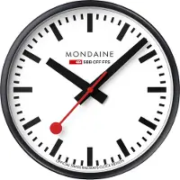 Mondaine Orologio Da Parete Sbb Wall Clock 250mm Quartz Analogical