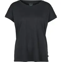 Stoic Women's Merino155 LaholmSt. Loose Shirt Maglia merino Donna (S, nero)