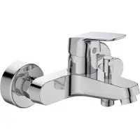 Ideal standard Ceraflex miscelatore da esterno per vasca da bagno, sporgenza 118-127 mm B1721AA Cromo