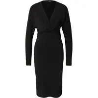 Guess Marciano GUESS Matilde Ls Wrap Dres Jet Black A996 Taglia: 40 | Abiti Midi Outlet | Donna | Nero