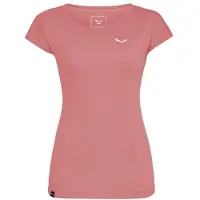 Salewa Women's Puez Melange Dry S/S Tee T-shirt Donna (32, fuchsia)