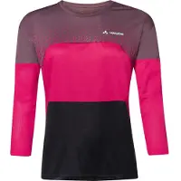 Vaude Women's Moab L/S T-Shirt V Maglia funzionale Donna (38, fuchsia)