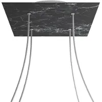 Creative Cables Kroq404f104 Xxl Rose-one Square Kit Di Rose In Marmo Marquina
