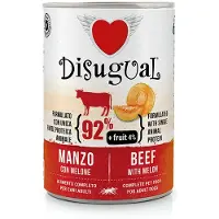 Disugual Cibo Umido Per Cani Con Frutta Manzo E Melone 6x400g