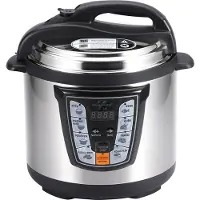 Bergner Pentola A Pressione Elettrica Con 8 Programmi 6l 1000w