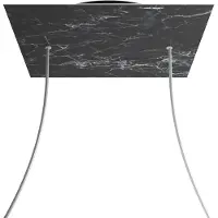 Creative Cables Krovnq402f104 Xxl Kit Di Rose In Marmo Marquina Rose-one Square