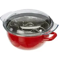 Ibili Friggitrice Korinto Con Cestello E Coperchio 24 Cm