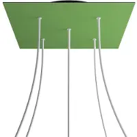 Creative Cables Krovnq405pf116 Xxl Rose-one Square Prato Verde Kit Di Rose