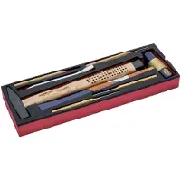 Bahco Set di utensili per percussione con inserto in schiuma per valigetta rigida, modello 4750RCHDW01 - 7 pezzi.