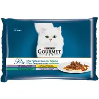 Purina Cibo Per Gatti Gourmet Perle Agnello Con Strisce Di Verdure 48x85g