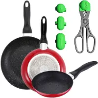 San Ignacio Set Di Pentole E Utensili Ø16 Cm Ø20 Cm Ø24 Cm 7 Unità