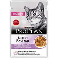 Purina Cibo Per Gatti Pro Plan Delicate Tacchino 26x85g