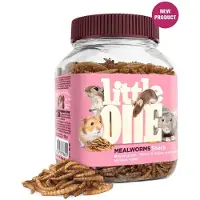 Mealberry Littleone Snack Vermi Della Farina Snack Per Roditori 70g 6 Unità