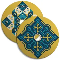 Creative Cables Paravento In Legno Con Ufo Di Illustrators Bifacciale Edizione Speciale Italiano 33 Cm