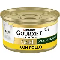 Purina Spuntino Di Pollo Gourmet Gold Delicias Suculentas 85g 24 Unità