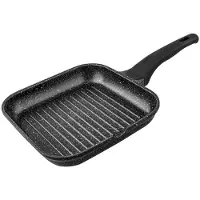 Supreme Griglia In Pietra Con Manico Fisso A Righe 28 Cm