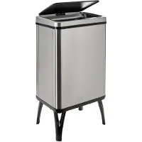 Wellhome Pattumiera Intelligente Con Apertura Automatica E Contatto Manuale 40l