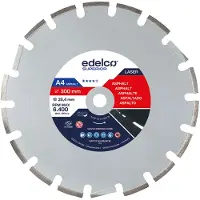 Edelco Disco Diamantato Per Asfalto A4 300x20 Mm